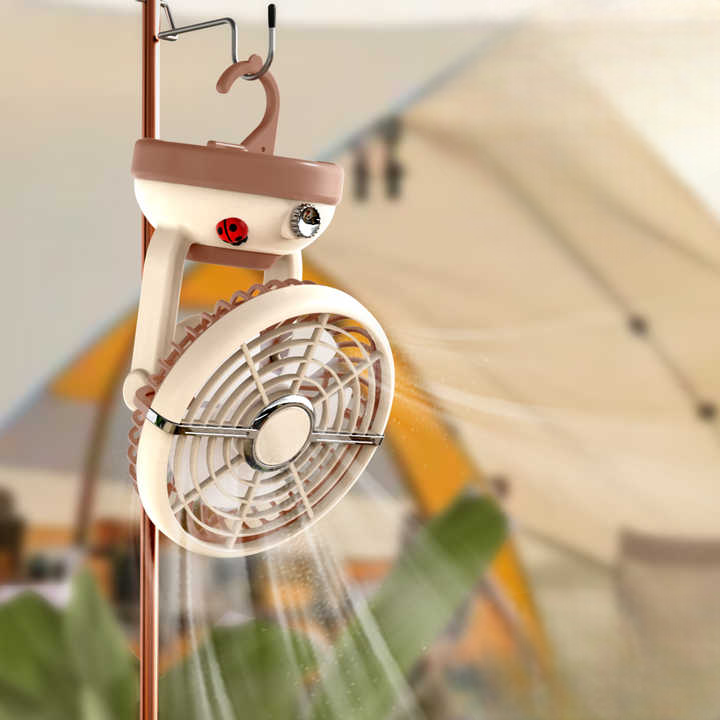 Portable Hanging Clip Electric Fan, Mini Rechargeable Camping Fan, Handy Air Cooler Portable Hanging Clip Electric Fan, Mini Rechargeable Camping Fan, Handy Air Cooler